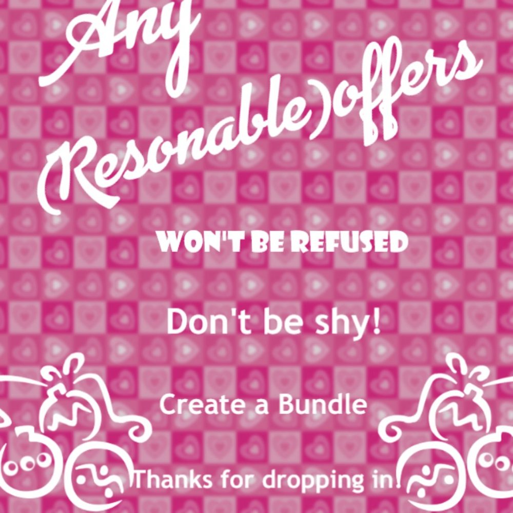 Bundles and Offers welcome